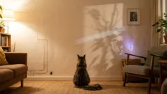 Katze starrt ins Leere: Was hinter dem Wand-Fixieren steckt und wann es ein Warnsignal ist